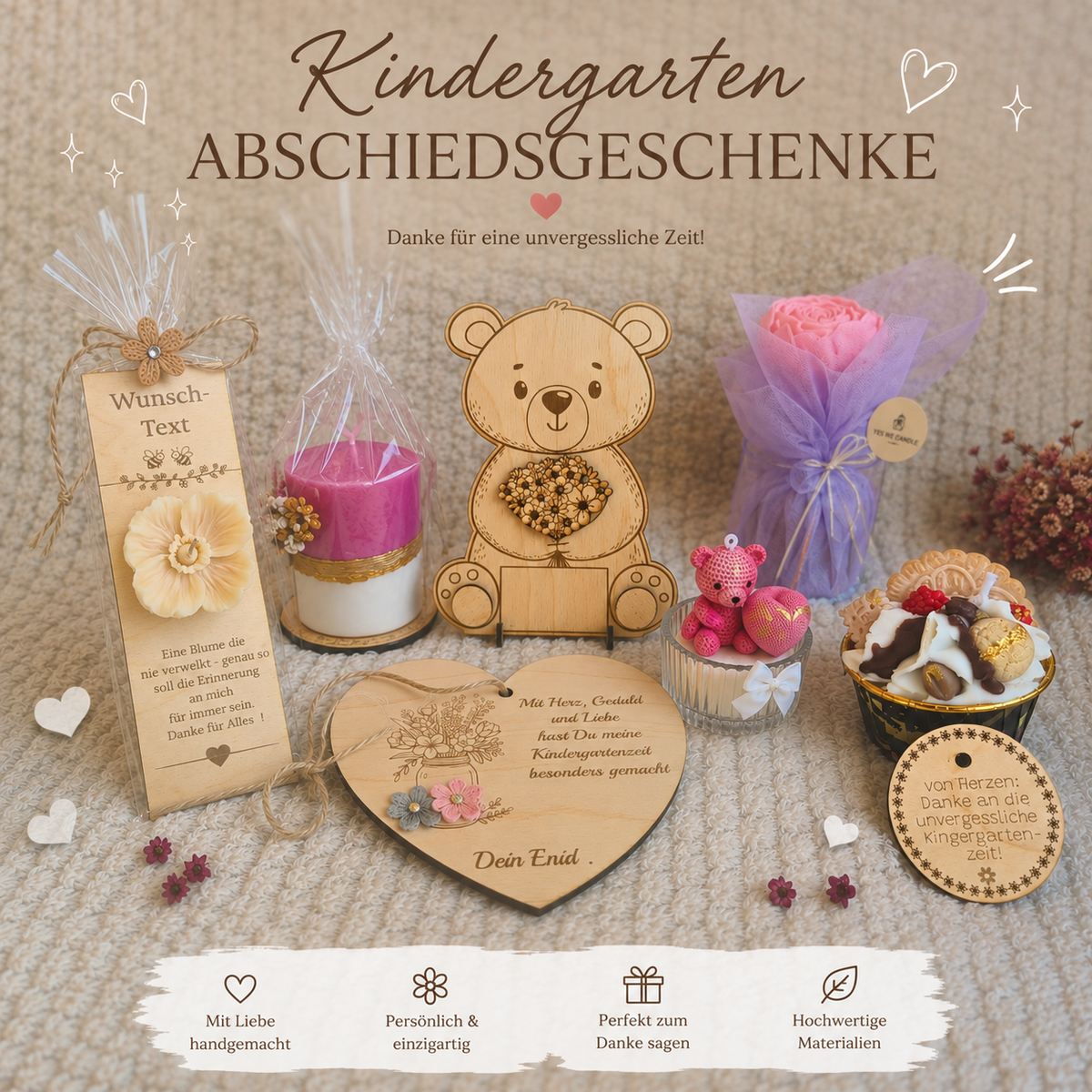 ABSCHIEDSGESCHENKE KINDERGARTEN/SCHULE