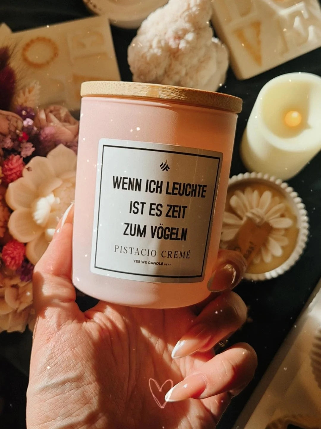 Duftkerze - Liebeskerze