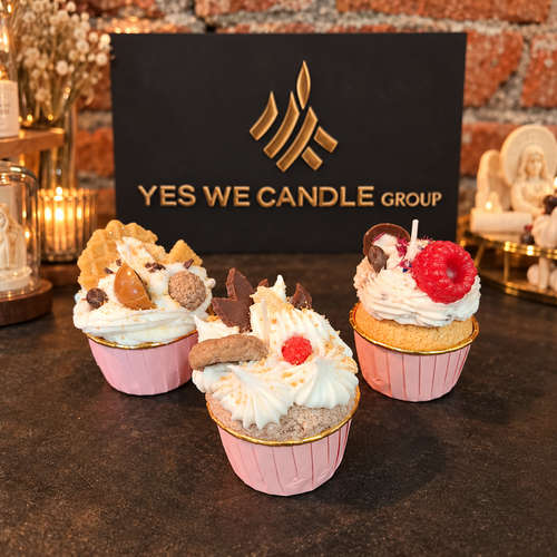 Cupcake Dessertkerze