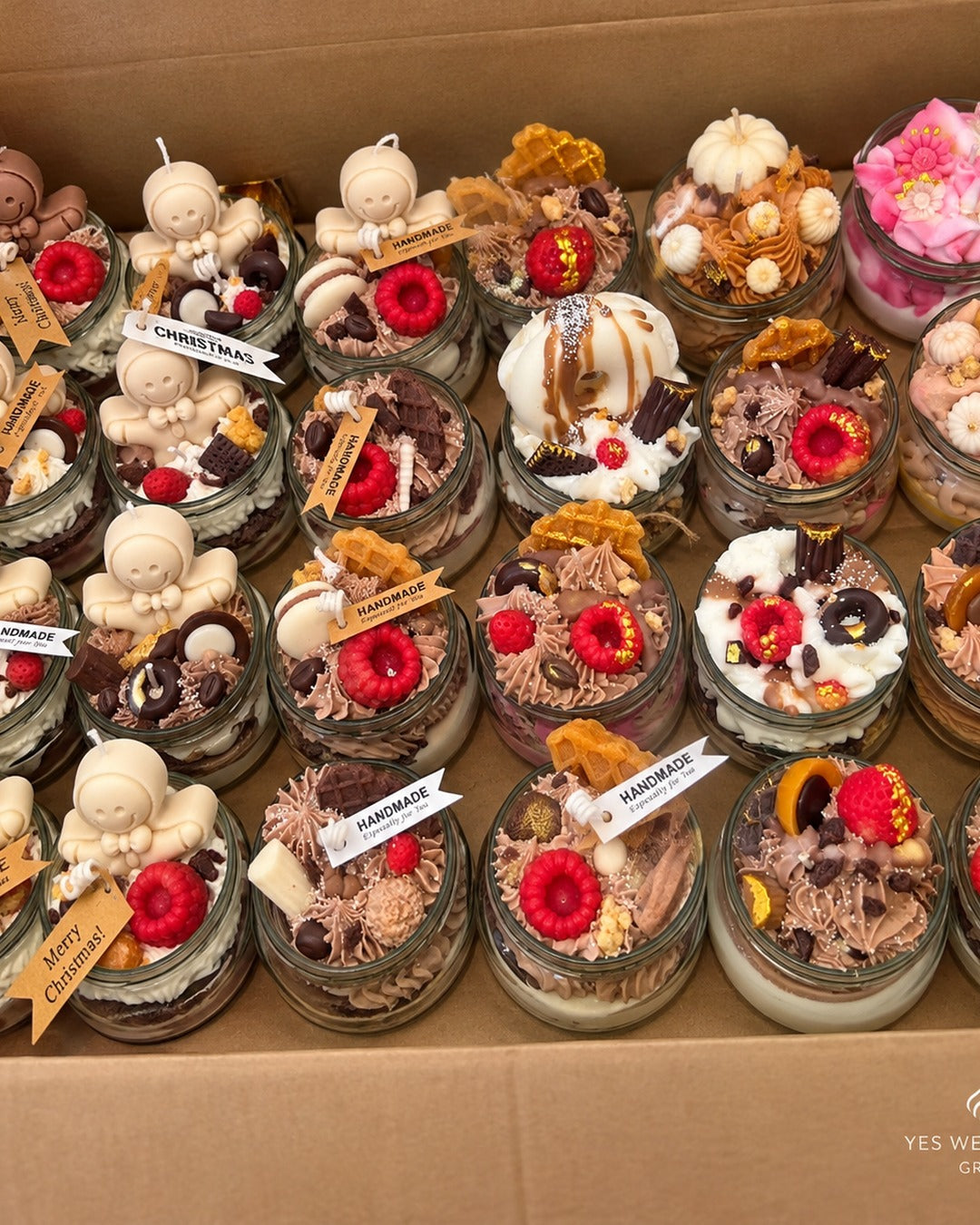 Lebkuchenmann - Weihnachtsduftkerze - ein Dessert, ohne Gewichtszunahme ;)